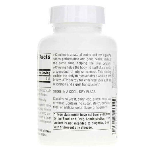 L-Citrulline 500 Mg, SNN